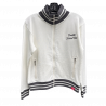 CLT W Sutton Fleece Jacket WHT XS